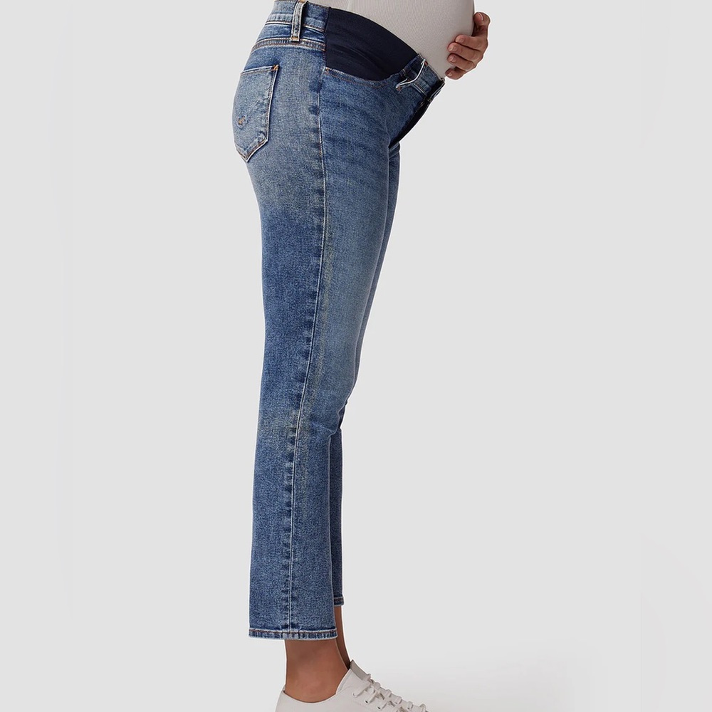 Hudson Nico Straight Leg Ankle Maternity Denim Jeans